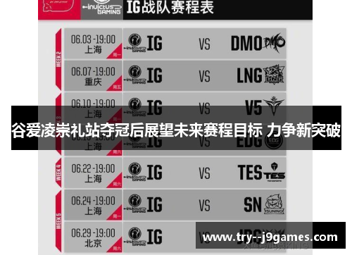 谷爱凌崇礼站夺冠后展望未来赛程目标 力争新突破